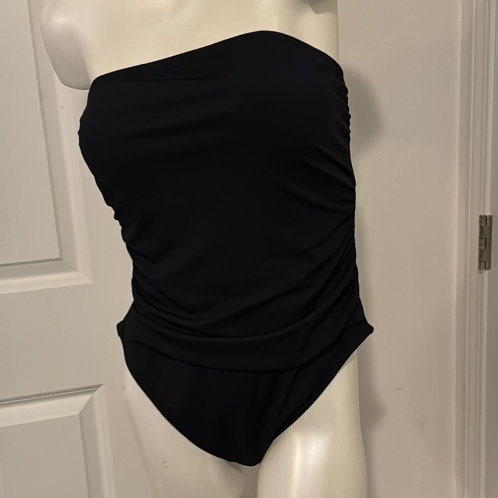 Shade & Shore Black One Piece Swimsuit